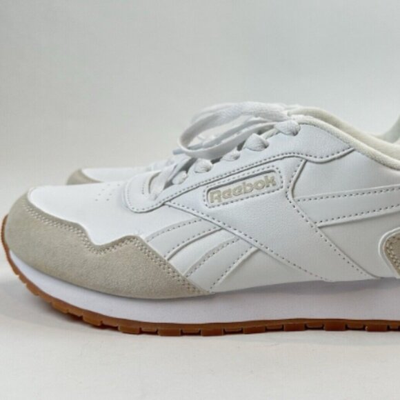 ReebokClassic Harman Run  White gum sole and suede size 6.5 - Picture 1 of 16